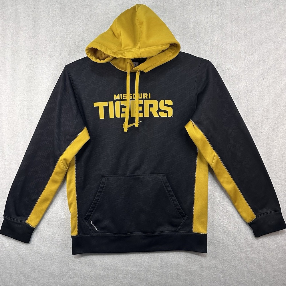 Missouri Tigers Men's Small Hoodie Sweatshirt Nike Therma-Fit